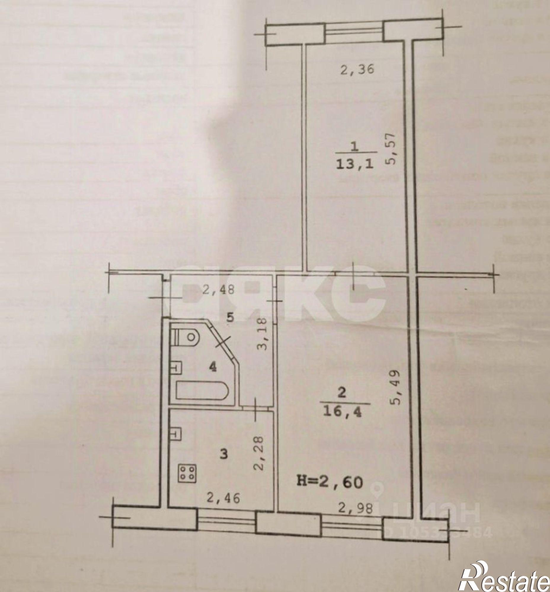 Купить квартиру за 3 250 000 рублей на ул Московская, 21
