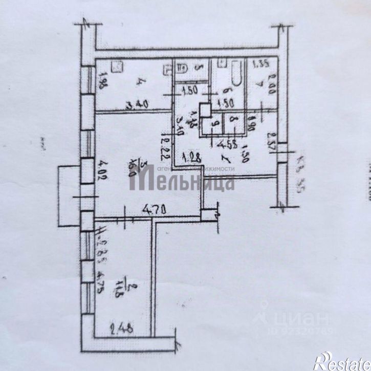 2-комн квартира Коммунистическая улица, 16А,  д. 16А