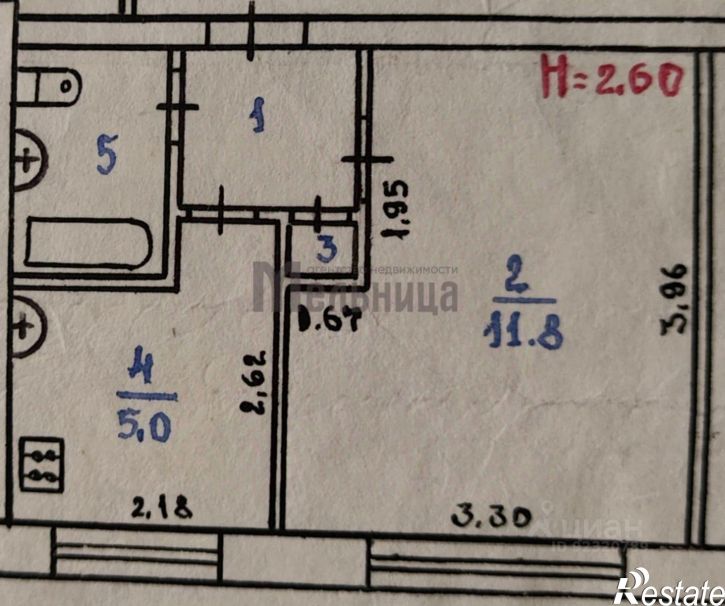 1-комн квартира улица Германа Титова, 56,  д. 56
