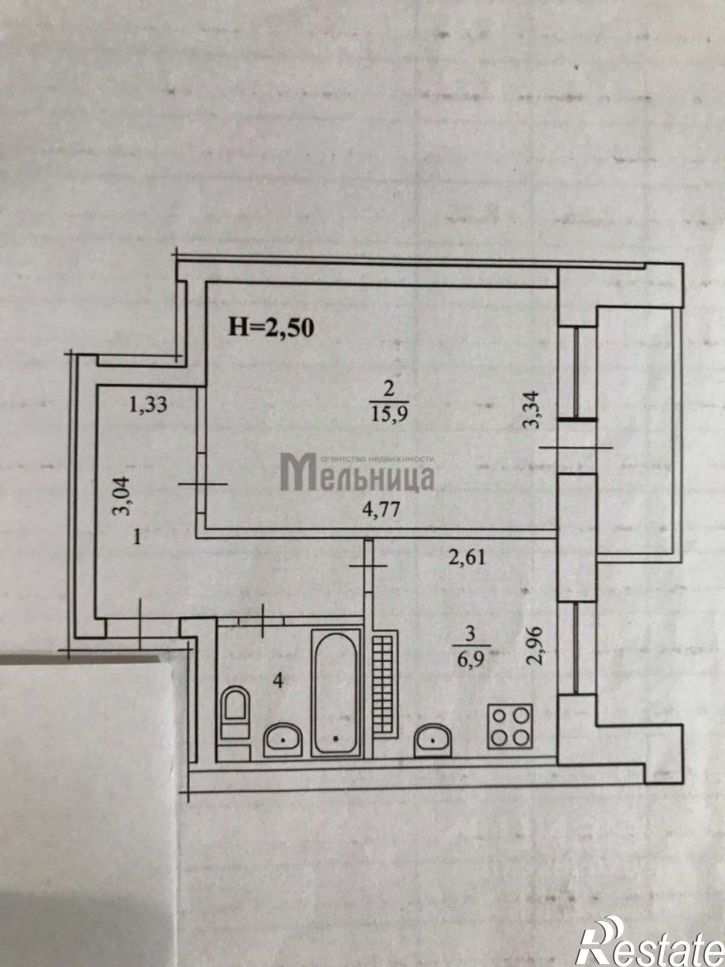 1-комн квартира улица им. Нестерова, 16А,  д. 16А