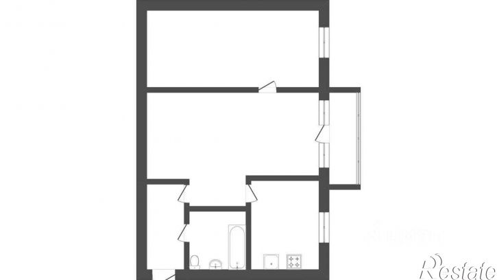 2-комн квартира Судостроительная улица, 43,  д. 43