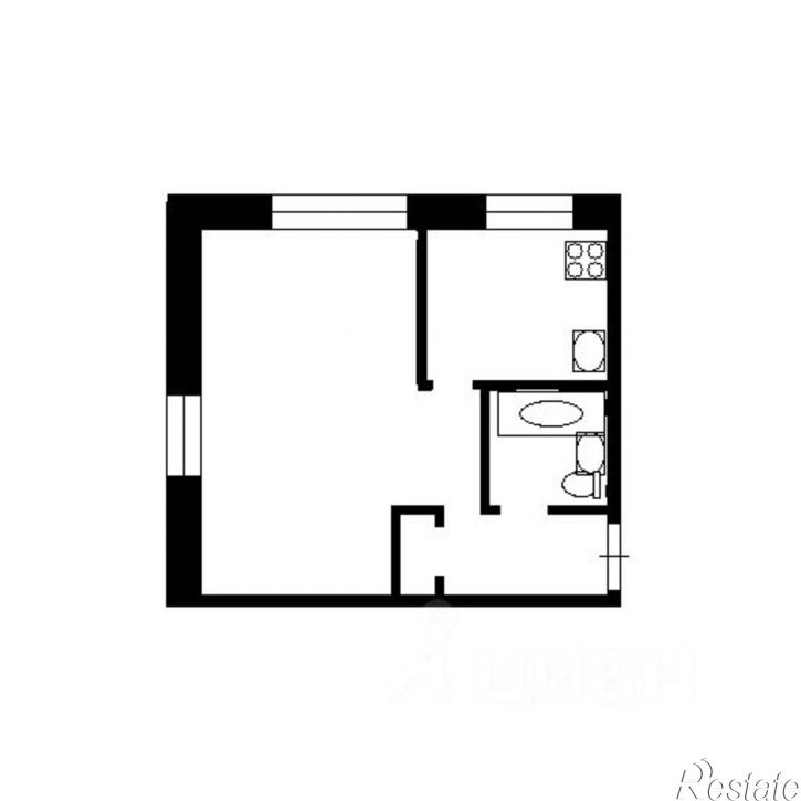 1-комн квартира Бурейская улица, 18,  д. 18