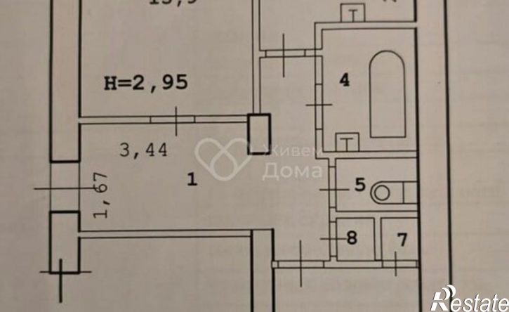 2-комн квартира Советская улица, 25,  д. 25