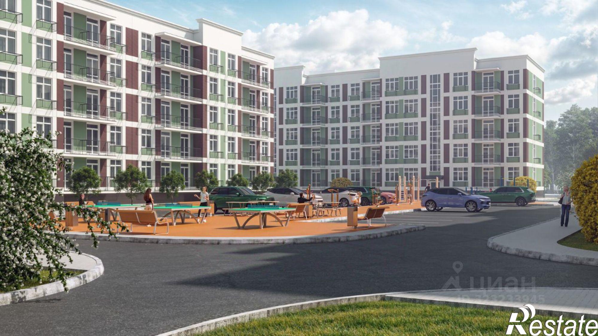 Купить квартиру за 3 106 600 рублей на Гагринская улица, 20