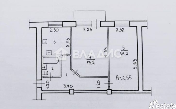 2-комн квартира пр-кт им. В.И. Ленина, 177,  д. 177