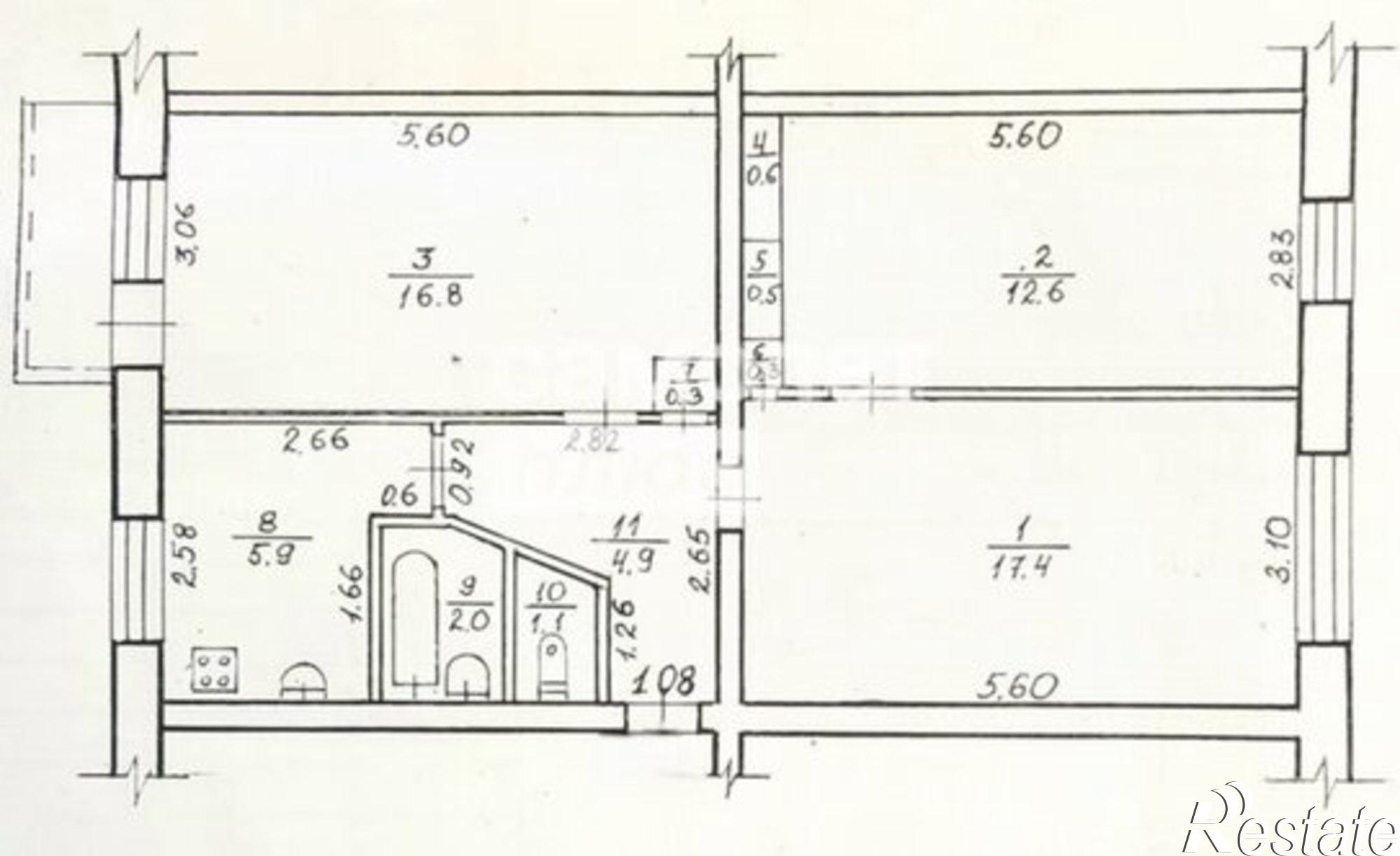 Купить квартиру за 3 999 000 рублей на улица Кирова, 115