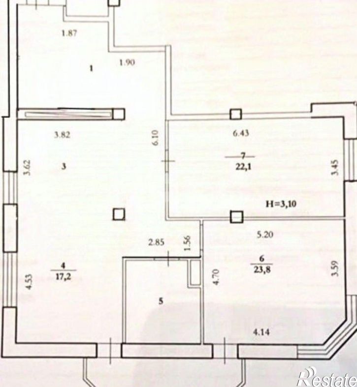 3-комн квартира улица Космонавтов, 36,  д. 36