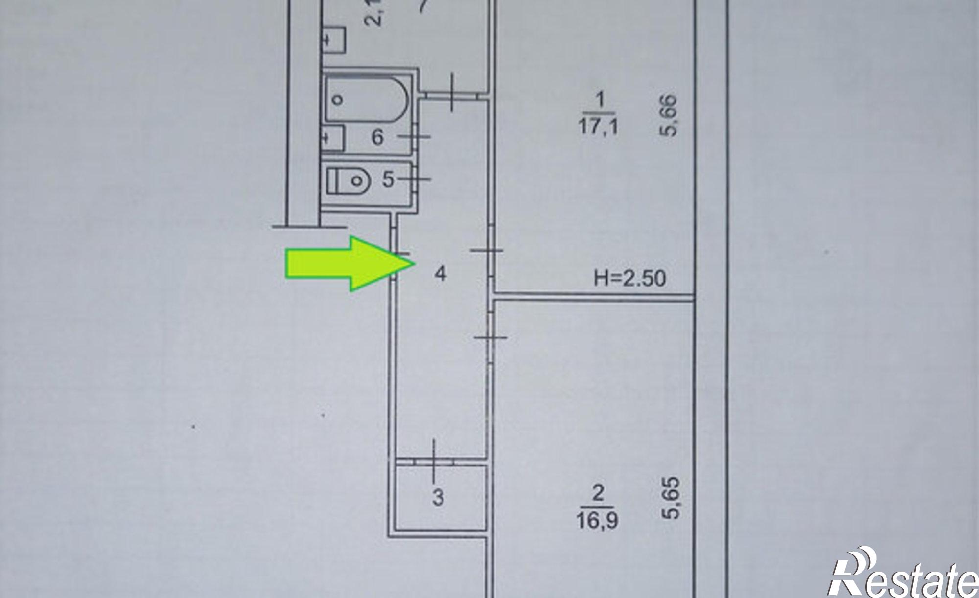 Купить квартиру за 3 800 000 рублей на улица Гороховцев, 22