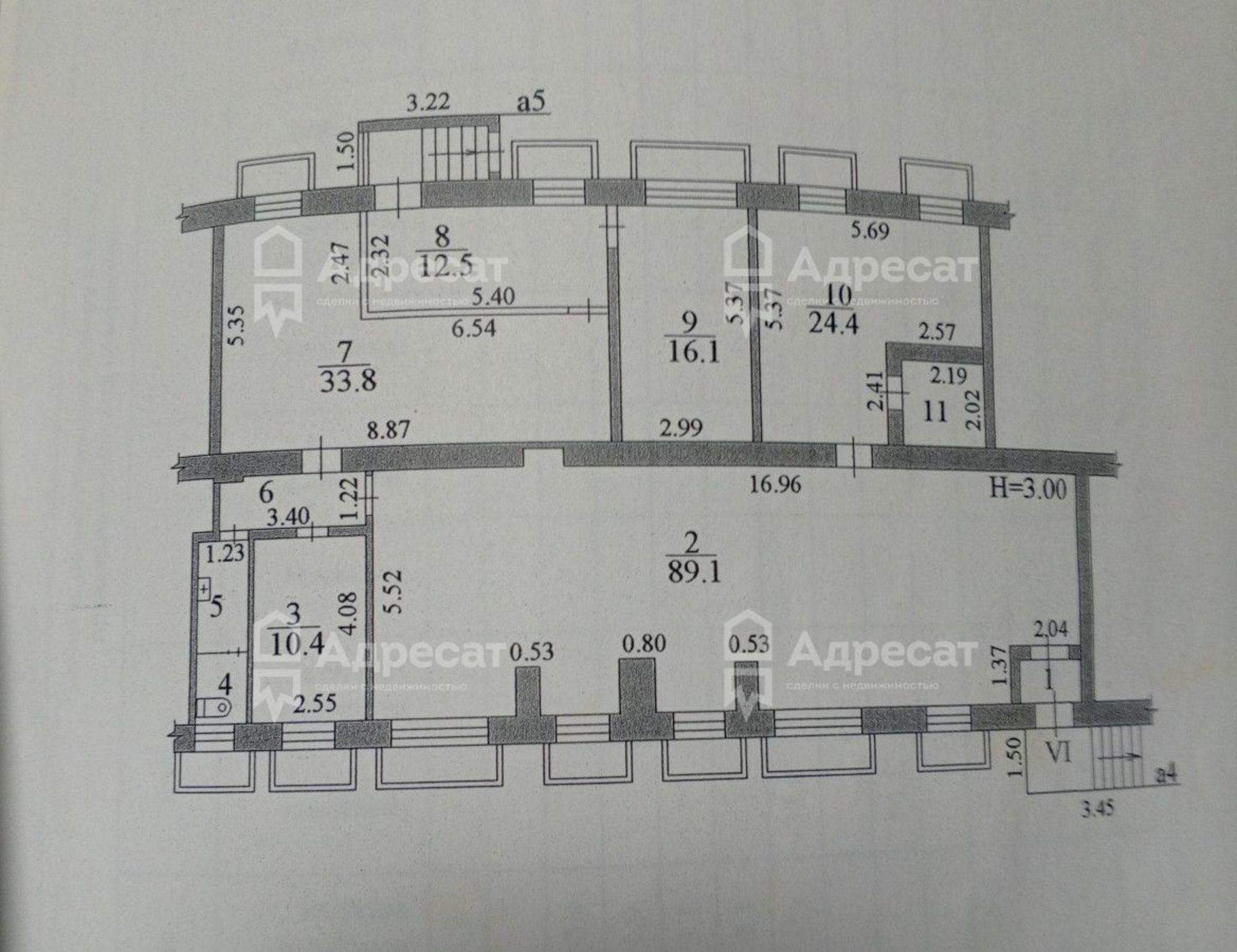 Купить торговое помещение за 7 500 000 рублей на ул. Авиаторская,  д.3