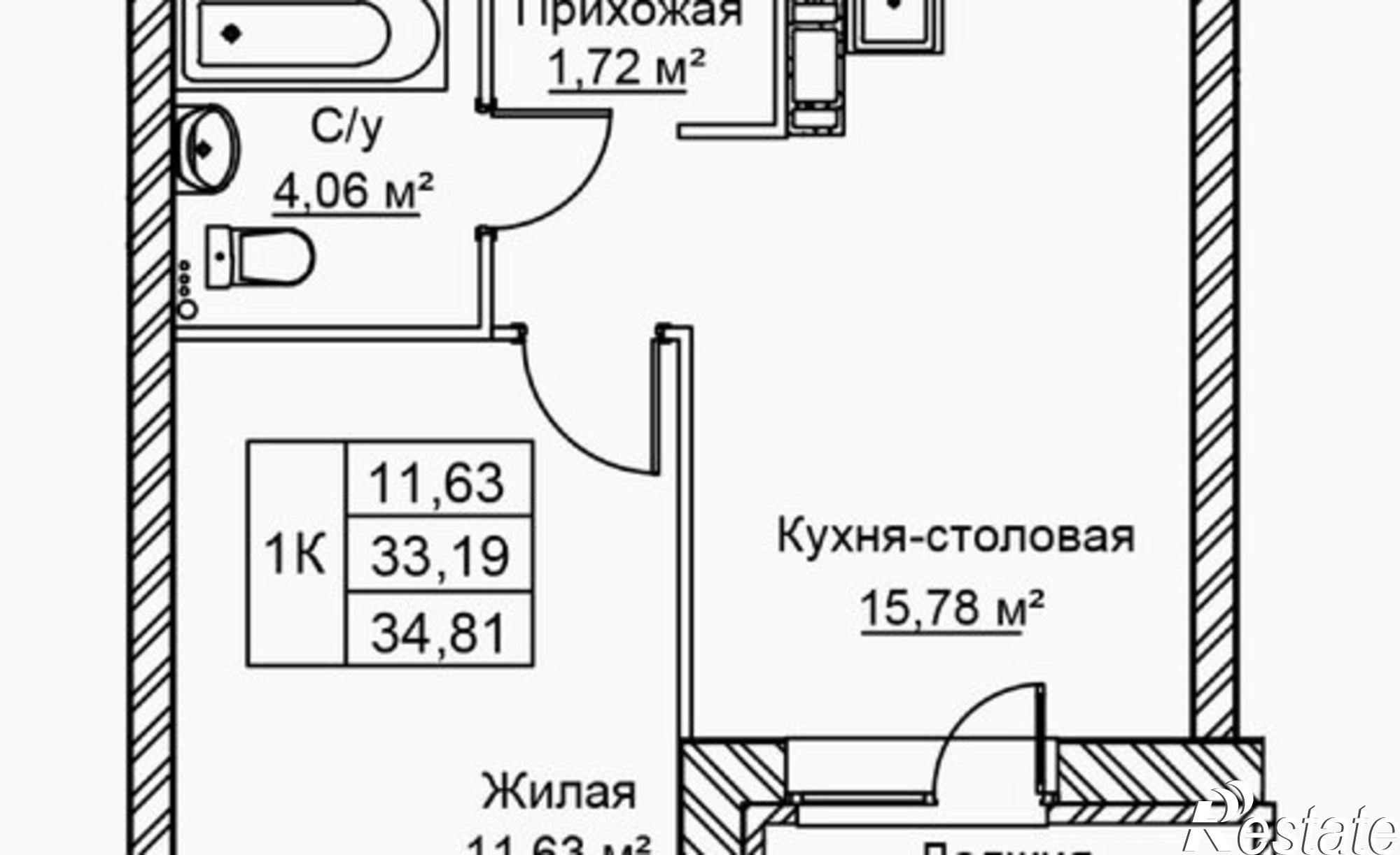 Купить квартиру за 4 003 150 рублей на улица Голубева, 1
