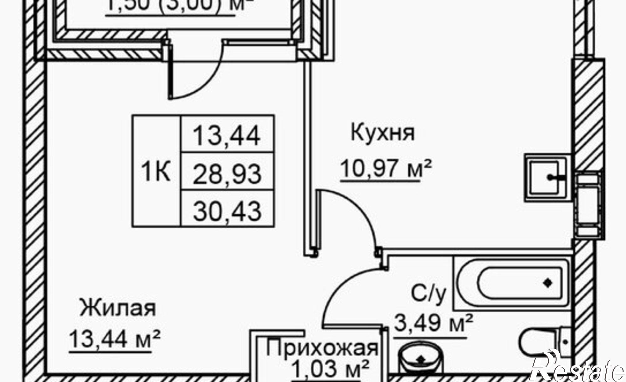 Купить квартиру за 3 499 450 рублей на 604-й, 605-й микрорайон