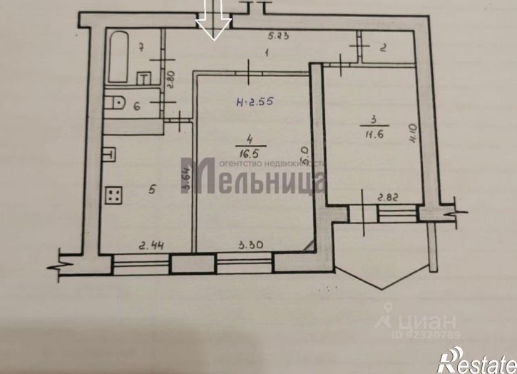 2-комн квартира улица Героев Шипки, 31,  д. 31