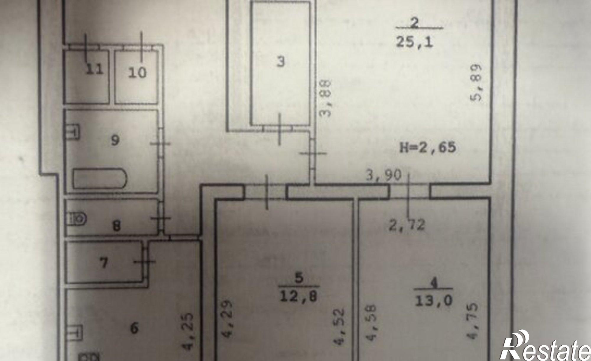 Купить квартиру за 11 137 000 рублей на Краснознаменская улица, 8