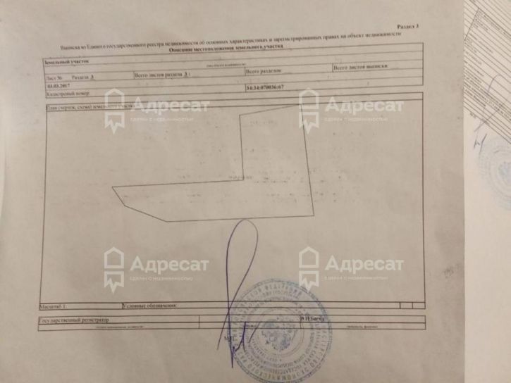 Земельный участок снт. Восход