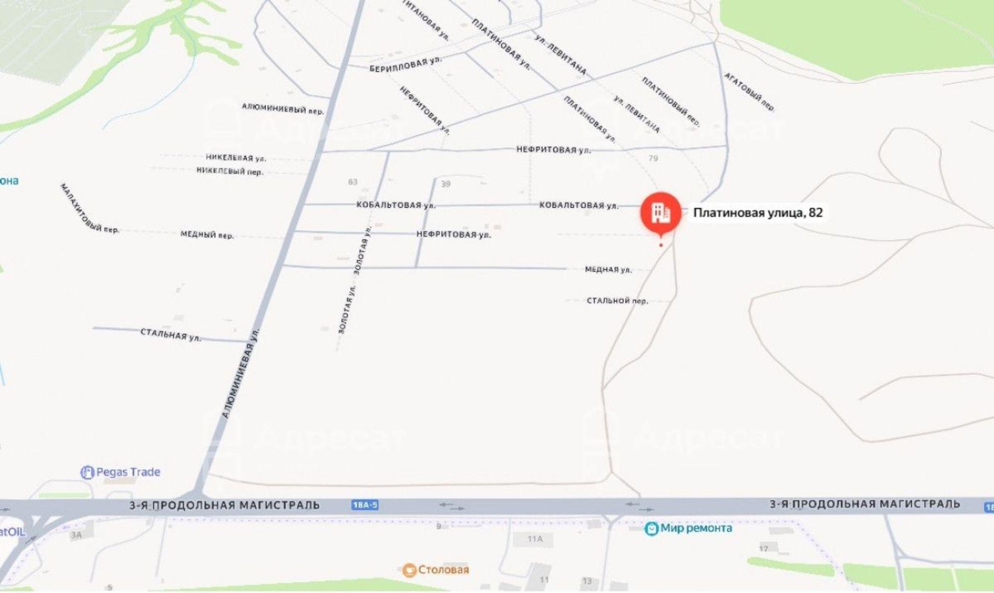 Купить землю, земельный участок за 400 000 рублей на ул. Платиновая