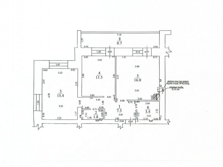 2-комн квартира ул. Высокая,  д.22