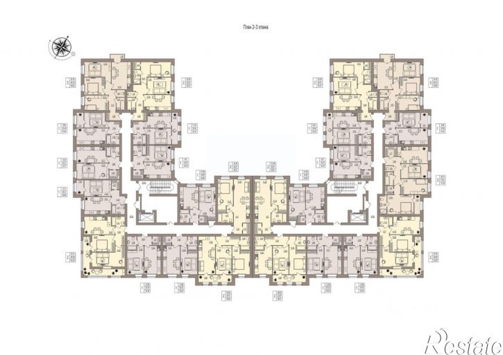 3-комн квартира в новом доме улица Землячки, 84/8