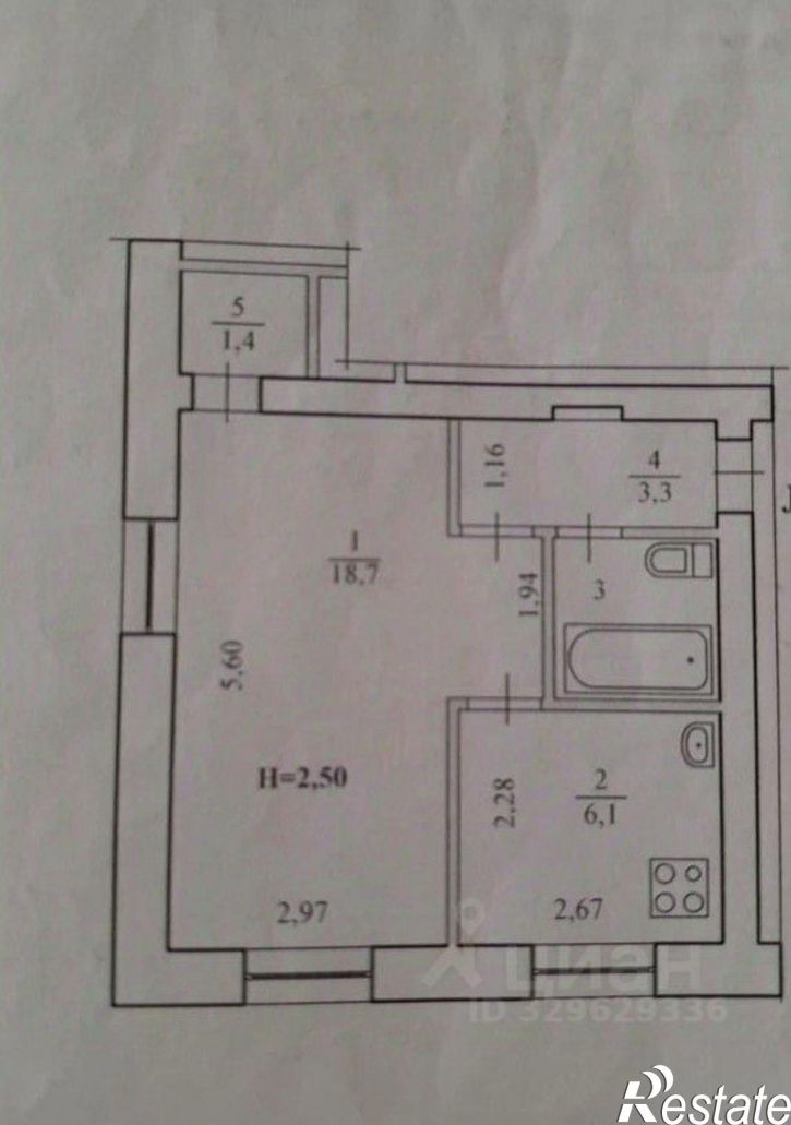 1-комн квартира ул Депутатская, 3,  д. 3