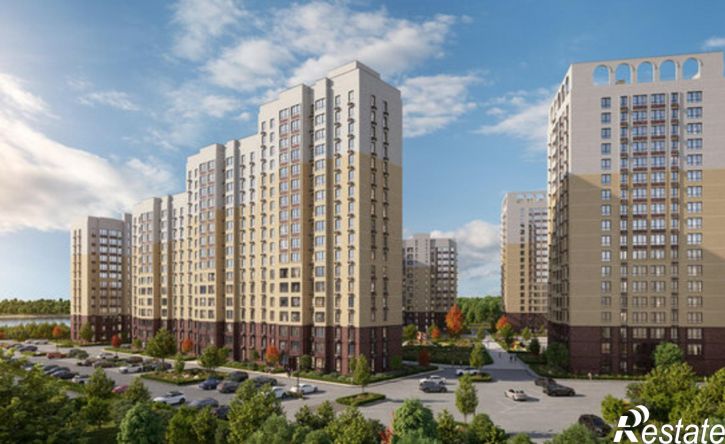 2-комн квартира в новом доме улица Голубева, 1,  д. 1