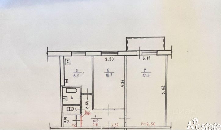 2-комн квартира проспект Канатчиков, 21,  д. 21