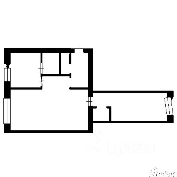 2-комн квартира ул Пролетарская, 45,  д. 45