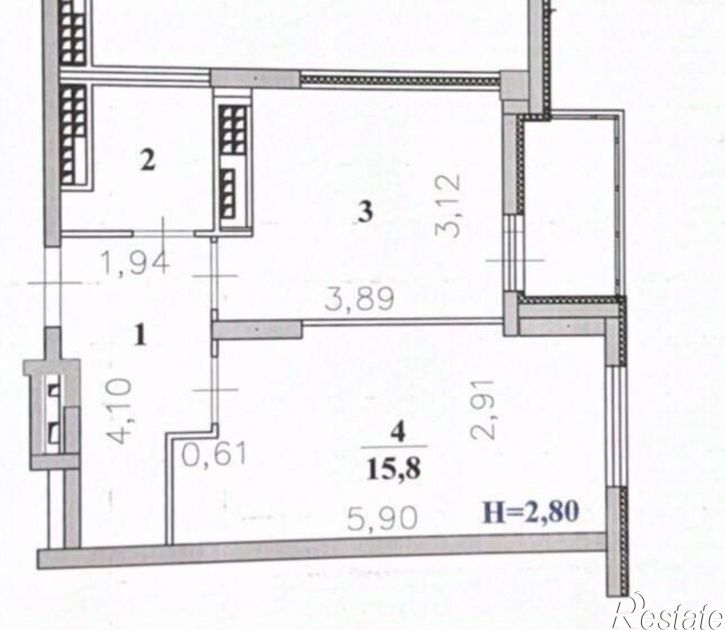 1-комн квартира улица Тимирязева, 15,  д. 15