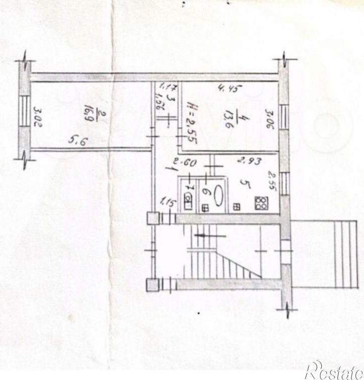 2-комн квартира улица Автомобилистов, 6,  д. 6
