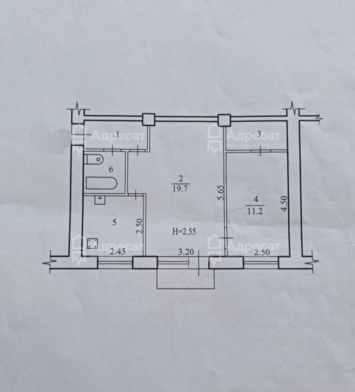 2-комн квартира ул. Загорская,  д.19