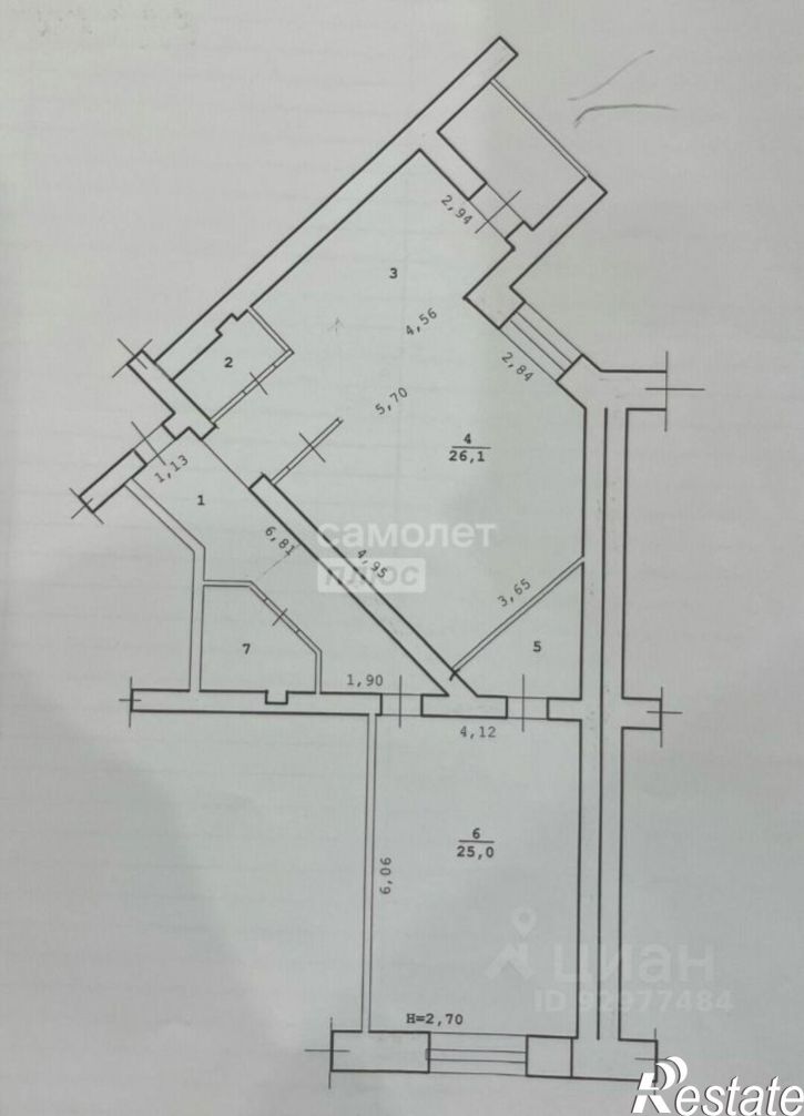 2-комн квартира ул 8-й Воздушной Армии, 9а,  д. 9а