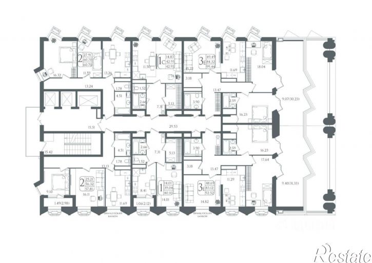 2-комн квартира в новом доме Майкопская улица, 5Д/3,  д. 5Д/3