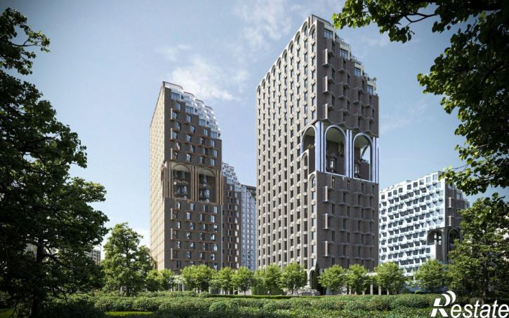 2-комн квартира в новом доме Майкопская улица, 5Д/3,  д. 5Д/3