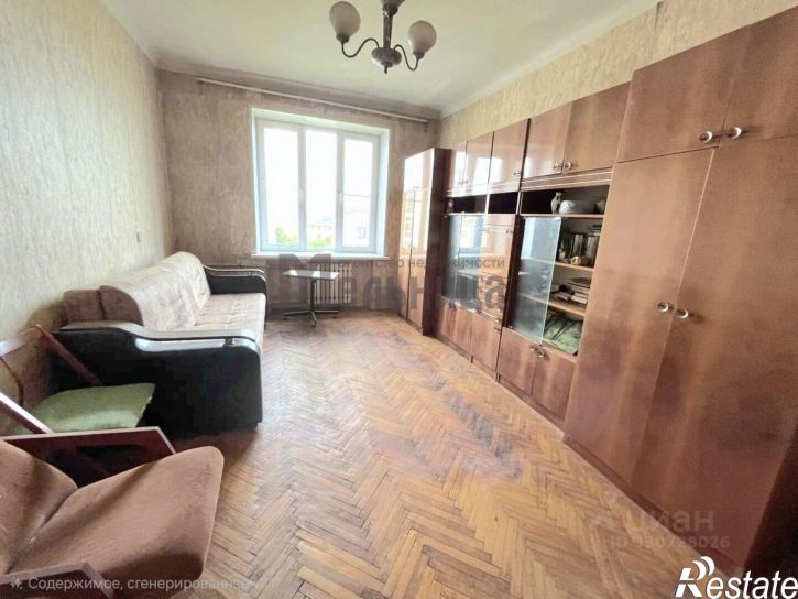 1-комн квартира Советская улица, 43,  д. 43