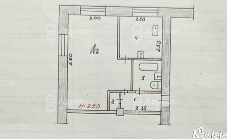 1-комн квартира ул Загорская, 15,  д. 15