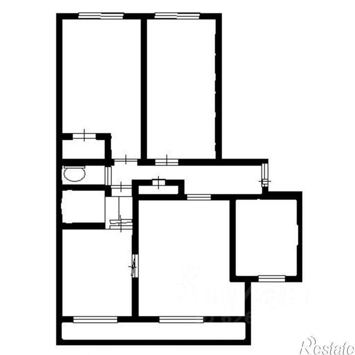 4-комн квартира ул Алексеевская, 31,  д. 31