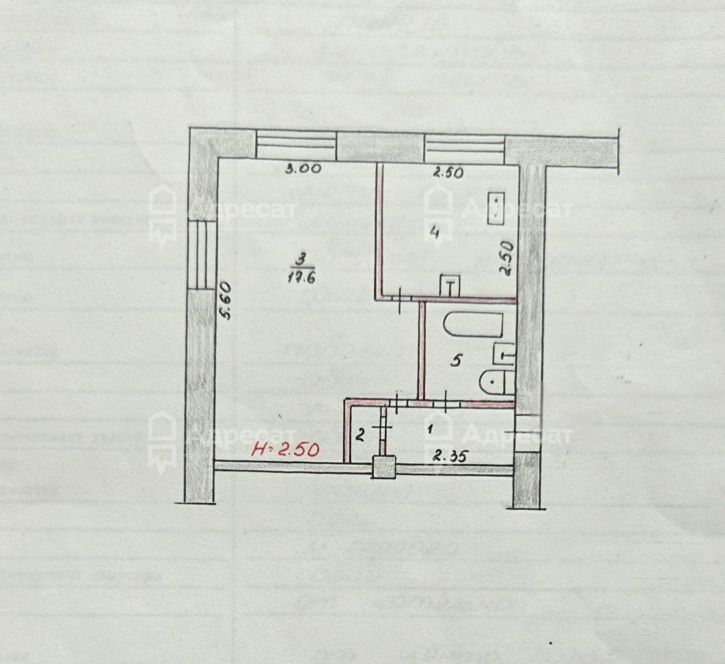 1-комн квартира ул. Загорская,  д.15