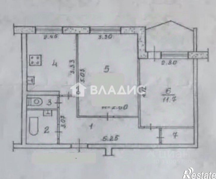 2-комн квартира ул Нарвская, 8,  д. 8