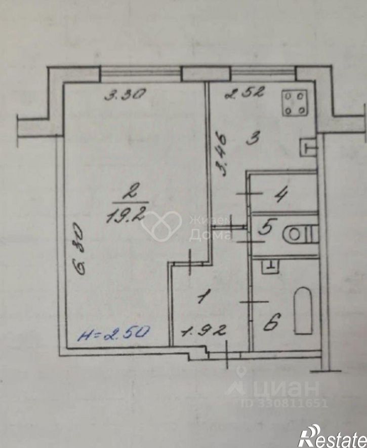 1-комн квартира улица Танкистов, 20,  д. 20