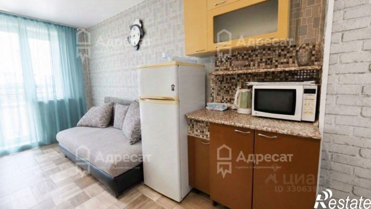 1-комн квартира улица Быстрова, 102,  д. 102