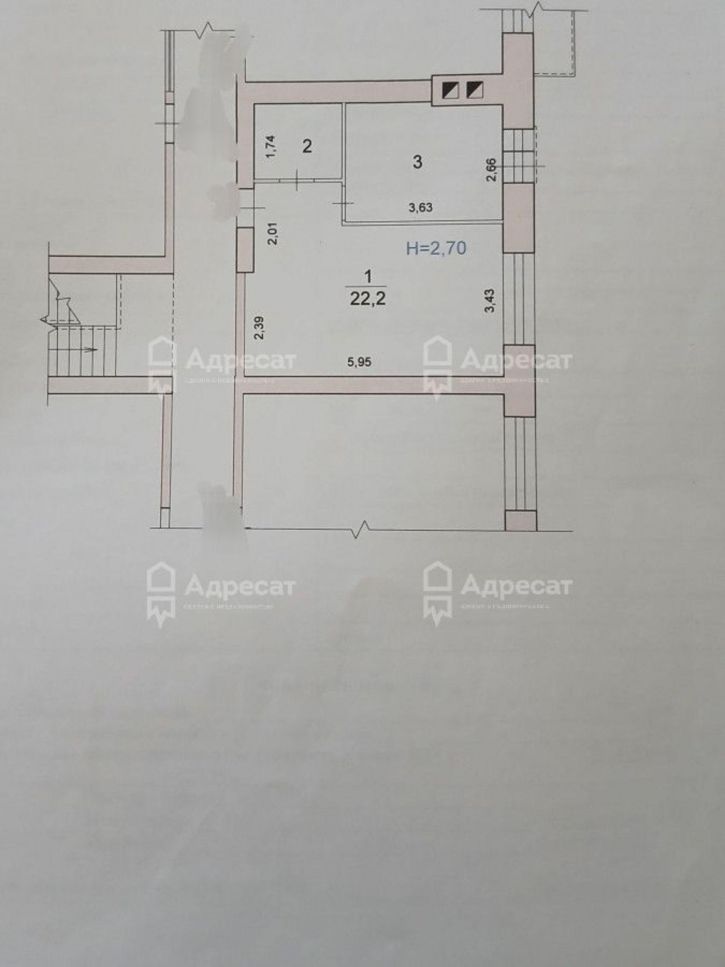 1-комн квартира ул. Солнечникова,  д.11