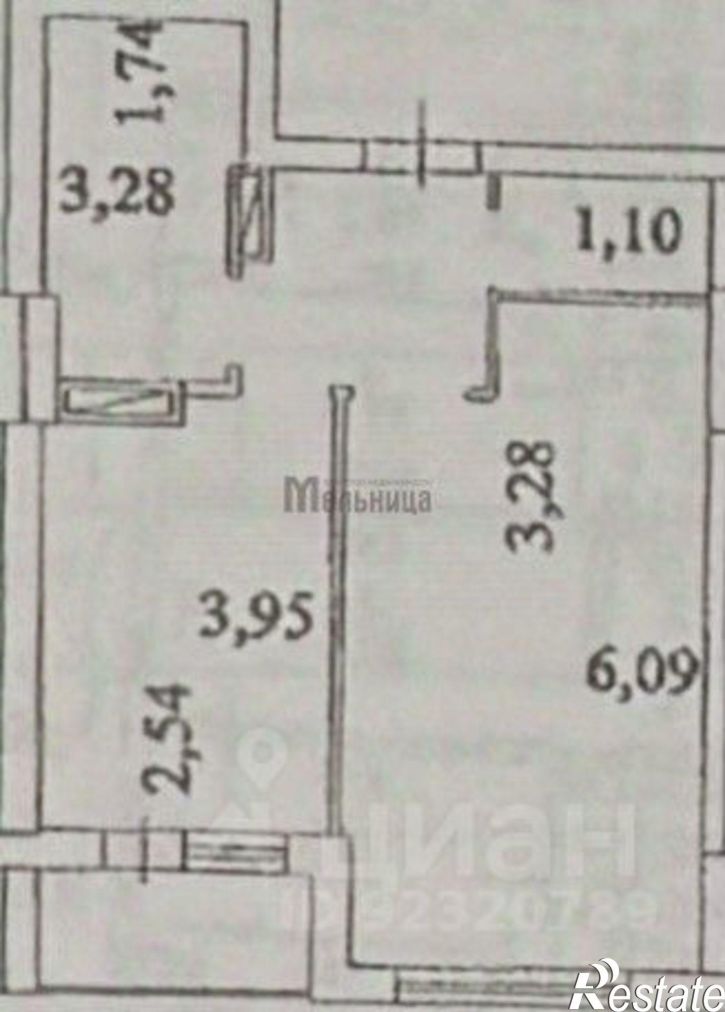 1-комн квартира ул им. Малиновского, 10,  д. 10