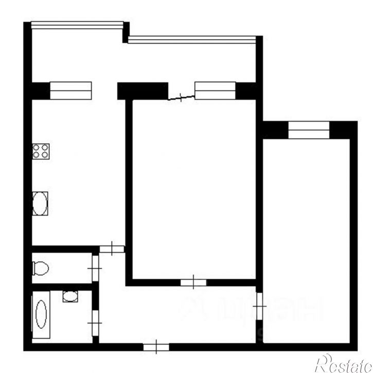 2-комн квартира ул Колпинская, 11,  д. 11