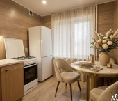 3-комн, 58кв м, этаж 2/5 ул Таращанцев, 44