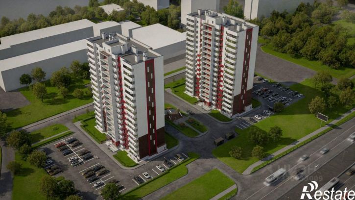 1-комн квартира в новом доме ул им. Землячки, 29Б,  д. 29Б