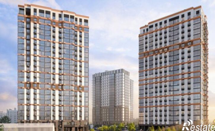 1-комн квартира в новом доме Трёхгорная улица, 27,  д. 27