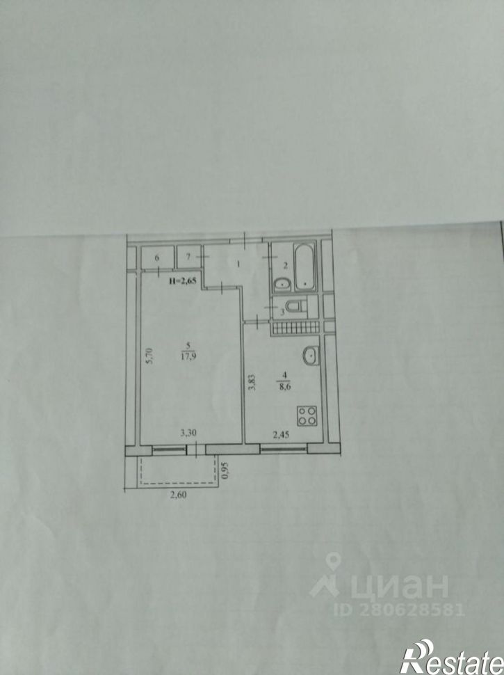 1-комн квартира ул Богунская, 10а,  д. 10а