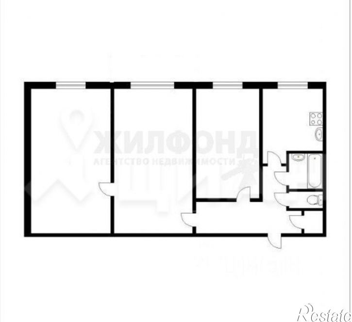 3-комн квартира ул им. Вучетича, 24,  д. 24