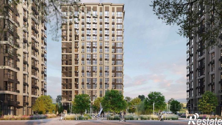 2-комн квартира в новом доме улица Степана Разина, 27/1