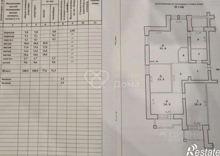 4-комн квартира ул Ангарская, 71а,  д. 71а