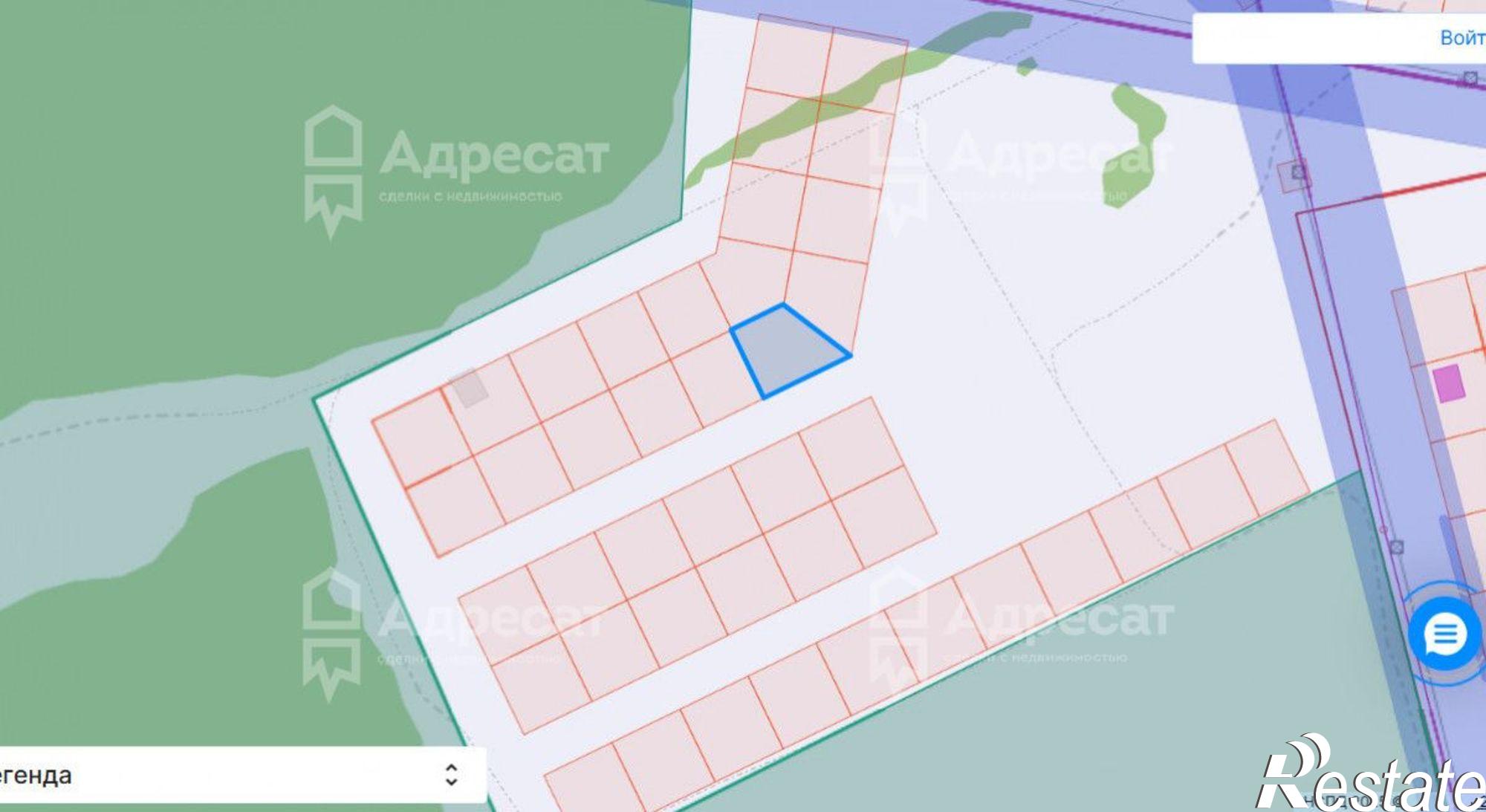 Купить землю, земельный участок за 1 300 000 рублей на ул. Себряковская