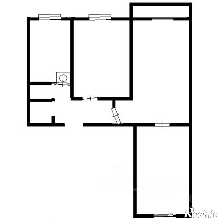 3-комн квартира ул Туркменская, 19,  д. 19